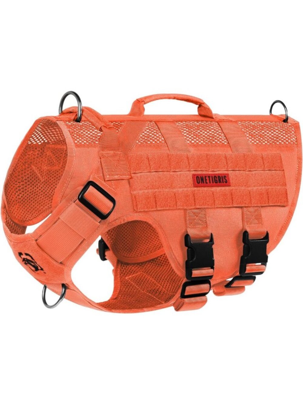 Tactical No-Pull Dog Harness for Medium Dogs | Breathable Mesh, Adjustable Vest